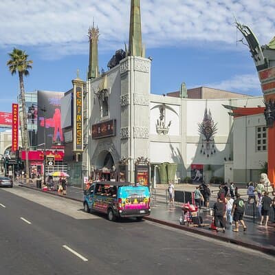 Hollywood, Beverly Hills & Celebrity Homes Tour by Open Air Bus