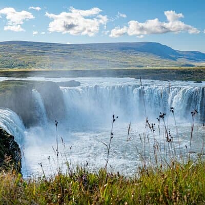 Goðafoss Waterfall from Akureyri Port