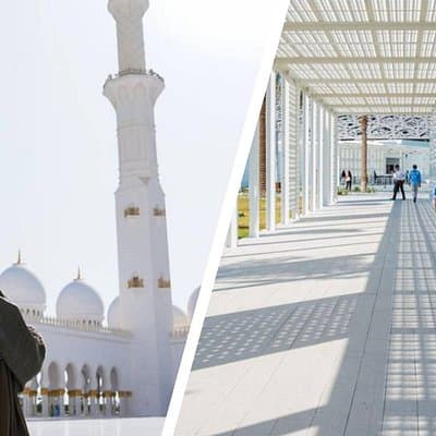 From Dubai: Abu Dhabi Full-Day Trip with Louvre & Grand Mosque