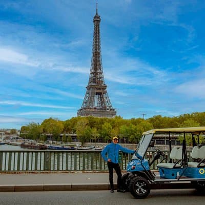 Golf Cart in Paris - Private Guided City Tour - Pickup Included