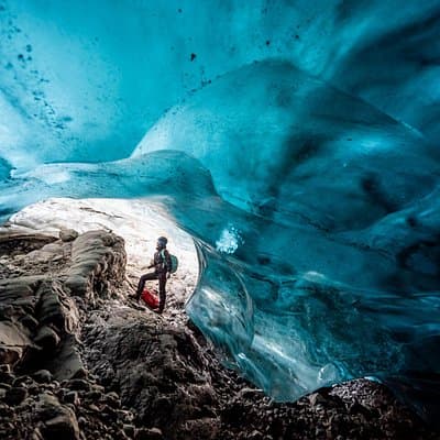 Jökulsárlón: Blue Ice Cave and a Long Glacier Hike