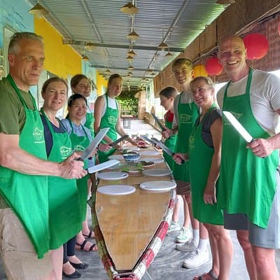 Hue Cooking Class at Thanh Toan Village with Motorbike