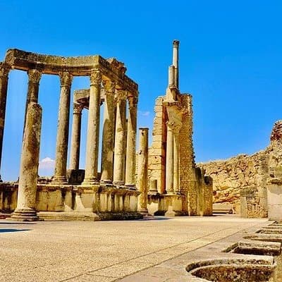 Private Excursion to Testour, Dougga and Bulla Regia from Tunis.