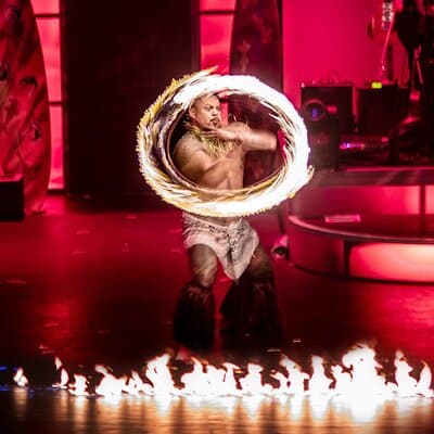 Waikiki Luau Buffet with Optional Rock-A-Hula Show Ticket
