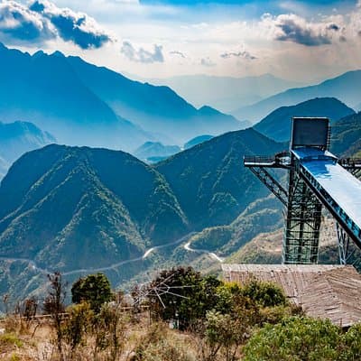Silver Waterfall, Heaven Gate and Glass Bridge by Private Car