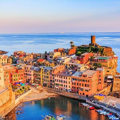 Cinque Terre Sunset Cruise with Aperitif from Monterosso