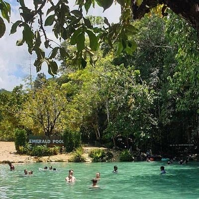 Krabi Jungle Tour:Krabi Hot Springs Waterfall,Emerald Pool and Tiger Cave Temple