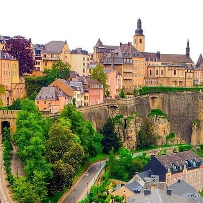 Tour à pied luxembourgeois basé sur des conseils en Anglais