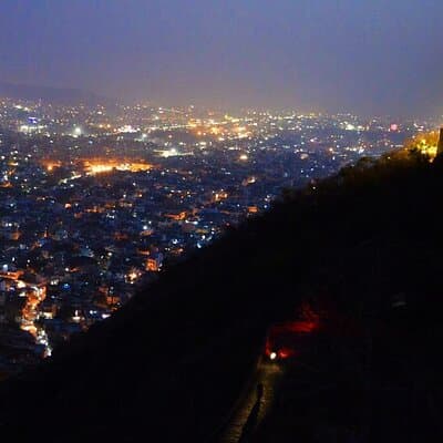 Private Jaipur Night Tour with Nahargarh Sunset Views