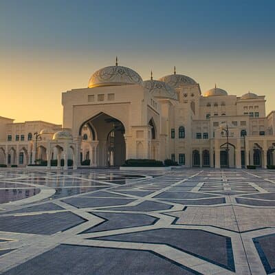 From Abu Dhabi: Sheikh Zayed Mosque, Royal Palace & Etihad Tower
