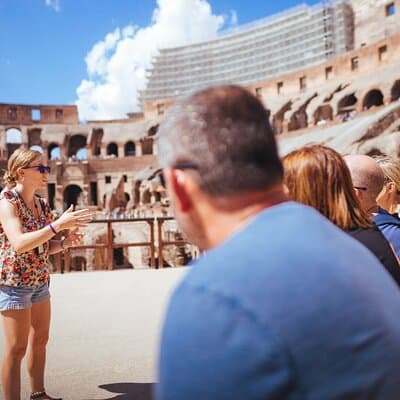 Colosseum & Ancient Rome with Arena Floor Option I Max 6 People