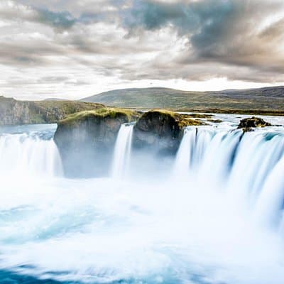 Godafoss Waterfall & Fjord Views Small-Group Tour from Akureyri