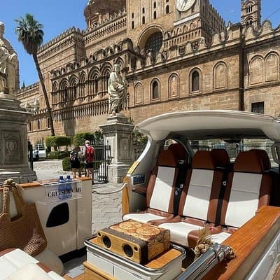 Palermo Historic Center Catacombs and Monreale CruiserCar Tour