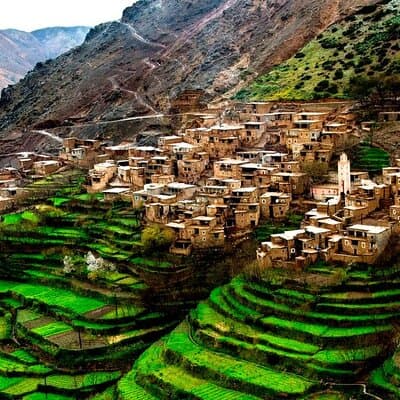 Marrakech Atlas Mountains 4 Valleys Waterfalls and Camel ride