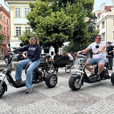 Fun Trike Tour in Prague with Guide