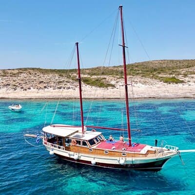 Paros: Gulet Cruise to Antiparos, Blue Lagoon & Despotiko 25guest