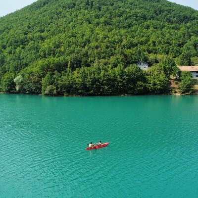 Kayaking on Jablanica Lake