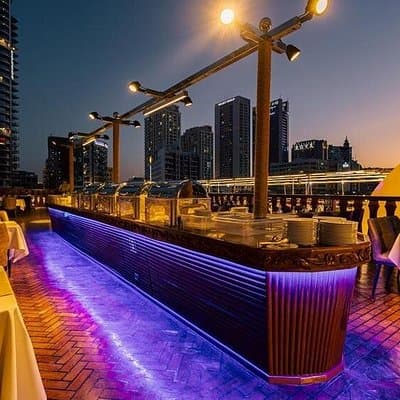 Dinner Cruise in Dubai Marina onboard Alexandra Dhow
