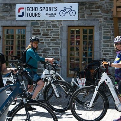Quebec City : Bike Excursion to Montmorency Falls