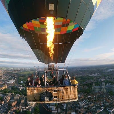 Sunrise Hot Air Balloon Flight Over York