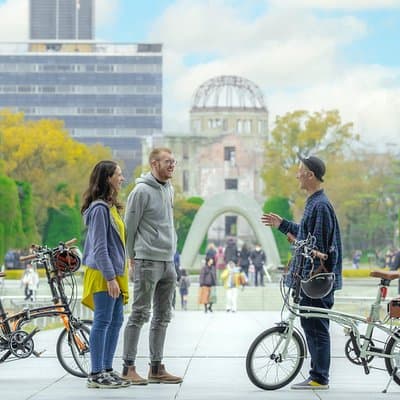 Hiroshima 2hr Peace Cycling Tour with Local Guide