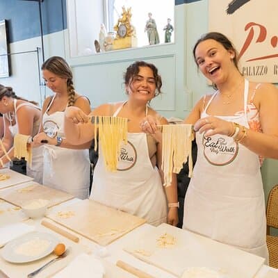 Rome 3 in 1 Cooking Class: Fettuccine, Ravioli & Tiramisu