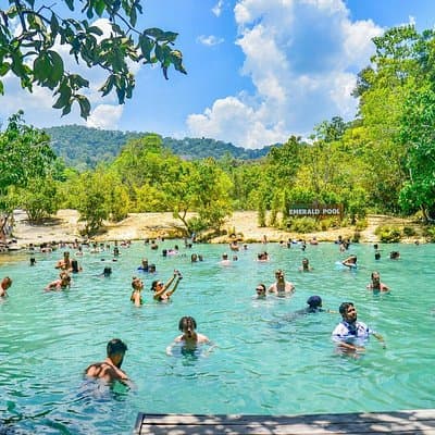 Krabi: Emerald Pool, Hot Springs, and Tiger Cave Private Day Trip