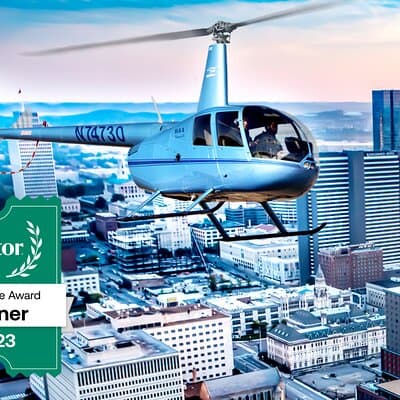 Helicopter Tour of Downtown Nashville
