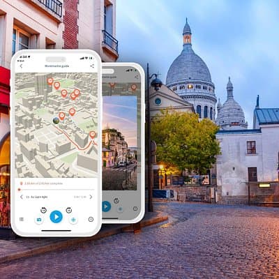 Montmartre Paris Walking Tour with Audioguide on Your Smartphone