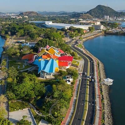 Miraflores canal Locks, Amador Causeway and Biomuseo private tour