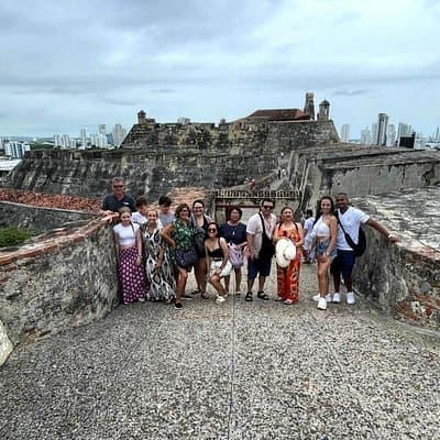 San Felipe Castle and Getsemani Walking Tour with tickets