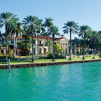 Miami Biscayne Bay rich and famous Sightseeing Boat Tour