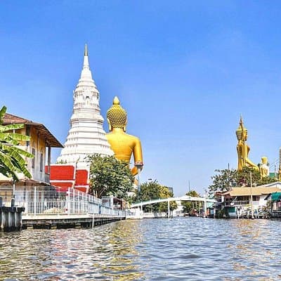 Private Bangkok Canal Boat Tour to Big Buddha or The Artist House
