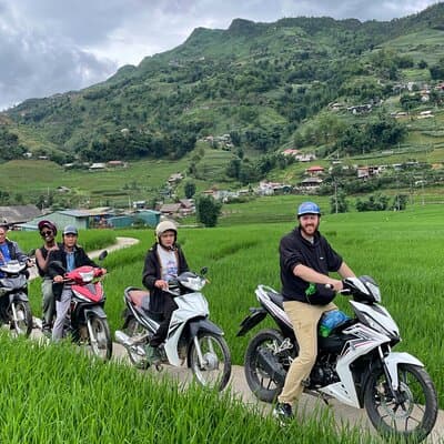 Sapa Motorbike Tour With Local Guide 1 Day - Waterfalls, Villages