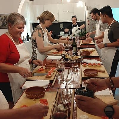 Tirana: Traditional Cooking Class with Unlimited Wine & Raki