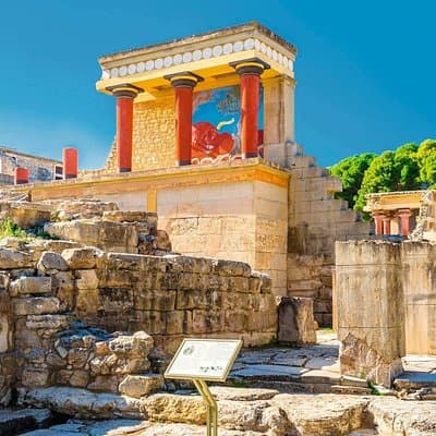 Knossos Palace and Archaeological Museum from Heraklion Cruise Pt
