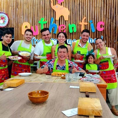 Hands on Half-day Cooking Class by Authentic Thai Cooking