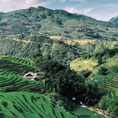 Private Half-Day Tour of Villages, Terrace Rice Fields by Car