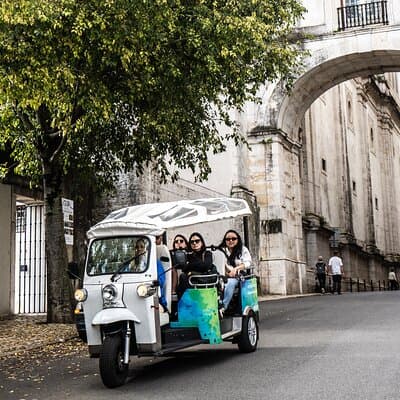 Lisbon Highlights: Private Tuk Tuk Tour Adventure Sightseeing
