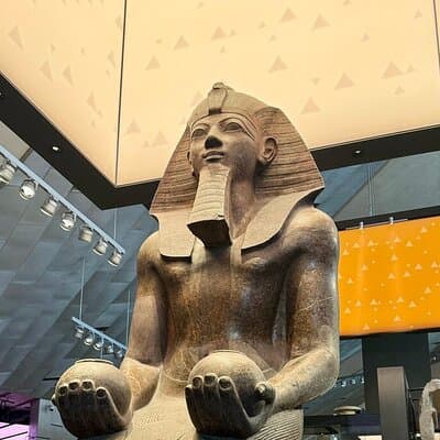 Grand Egyptian Museum Giza Pyramids and Sphinx in Private Tour