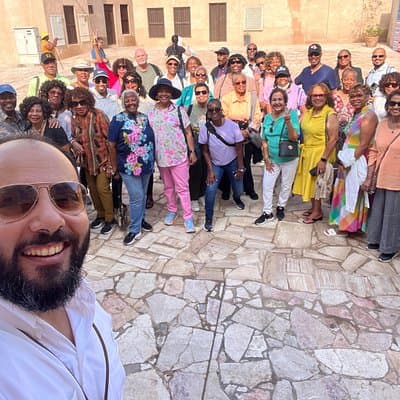 Walking tour Dubai Old Town / Old City, Creek, Abra, Souks