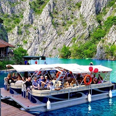 From Skopje: Matka Canyon, Painted Mosque&Arabati Baba Tekke