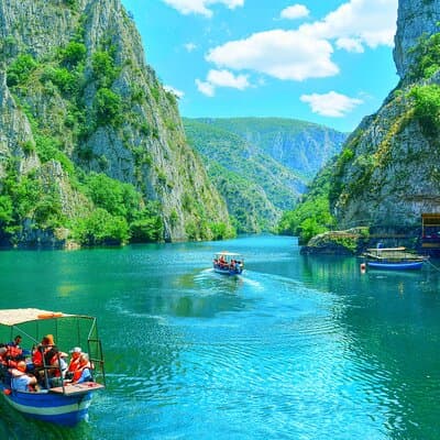Group Tour from Skopje:Millennium Cross,Matka Canyon&Etno Village