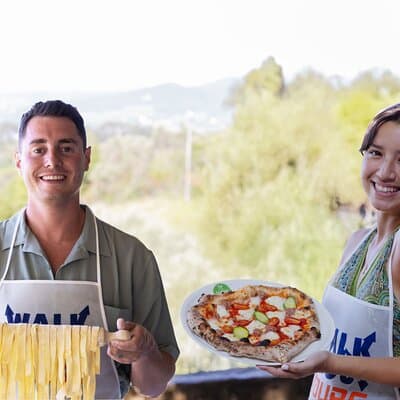 Florence Pizza or Pasta Class with Gelato Making at a Tuscan Farm
