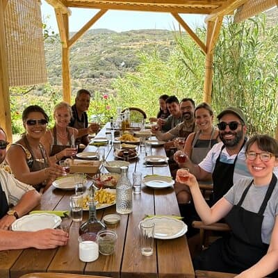 Naxos Perivoli Farm Experience & Wood-fire Cooking Class