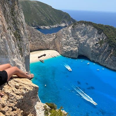 Zakynthos Shipwreck Beach with Blue Caves Land and Sea Tour