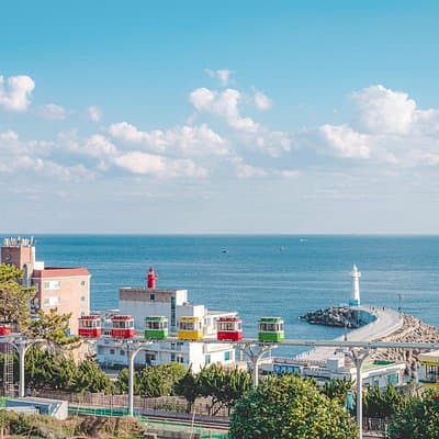 Busan Top Coastal Highlights with Gamcheon Village & Sky Capsule