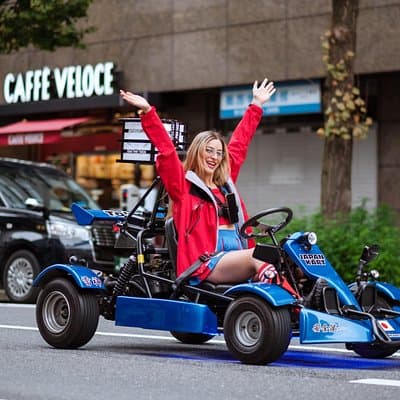 Tokyo Go-Kart Experience Shibuya and Tokyo Tower (IDP Required)
