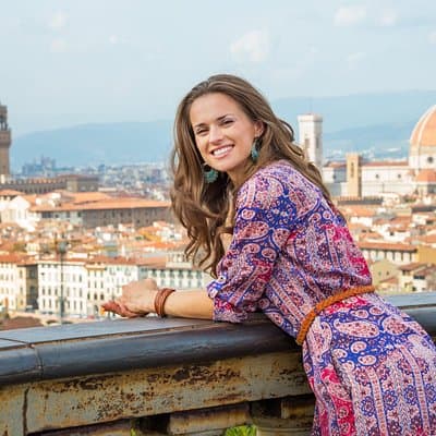 Florence : Private Photoshoot at Piazzale Michelangelo