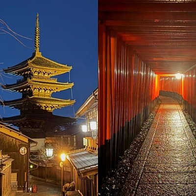 Kyoto Magical Night English Tour: Gion & Fushimi Inari Shrine